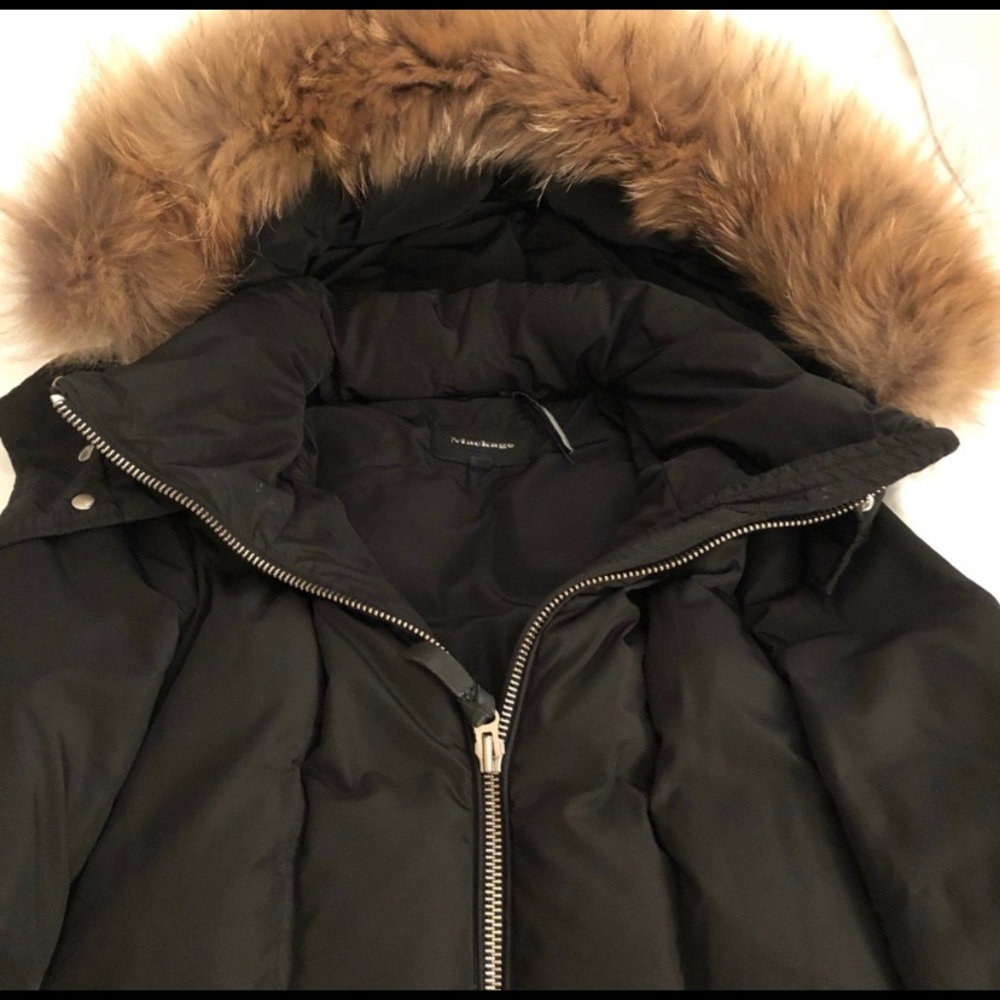 Women's mackage coat parka black XS - Picture 5 of 7